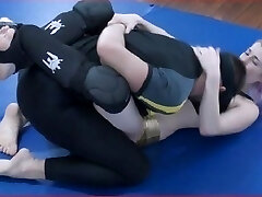 Training with Vayne! Real Female Grappling Training!