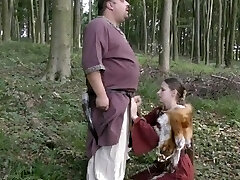 Sperma Schlucken auf dem Mittelaltermarkt