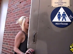 Wondrous Blonde With Gorgeous Rump Gets Great Sex With Gloryhole Cock
