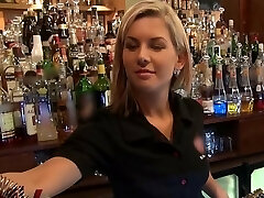 Who wanted to pummel a barmaid?