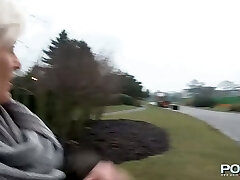 Two workers get shocked by kinky bodacious blonde MILF flashing her rump Two workers get shocked by kinky bodacious blonde MILF flashing her rump