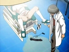 Hentai nurse fucked with huge dildo