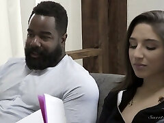 Stunning blonde MILF Cherie Deville present some of her porn partners