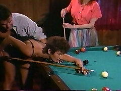 Pool table is thick enough to fuck two