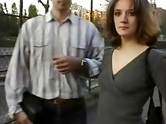 Vintage babes strip and flash their tits in public