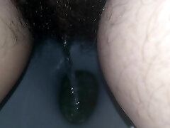 this mommy is not timid about peeing in your mouth! clit closeup GinnaGg