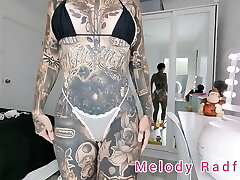 Micro Bikini And Lace G Cable Try On Haul Petite Goth Fitness GYM MILF Anime Porn Tatts Melody Radford