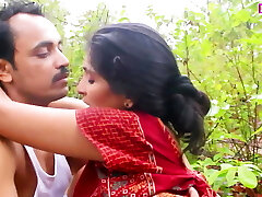 Village lady fucked in forest with Her Step DAD