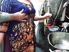 Punjabi Maid Fucked In Kitchen By Proprietor With Clear Audio