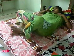 Indian Steamy Telugu Aunty Have Rough Night Hump Her Skinny Harami Husband Making Love