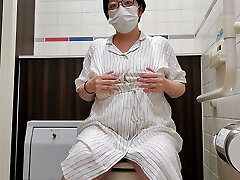 A married nymph who masturbates while holding her voice