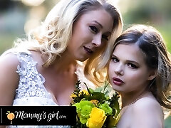 MOMMY'S GIRL - Bridesmaid Katie Morgan Bangs Rock-hard Her Daughter Coco Lovelock Before Her Wedding