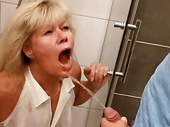 German mature Housewife fucks dude and caught from husband