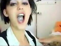 She deep-throats off a friend