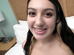 Witness this HOT fucking Latina teen suck