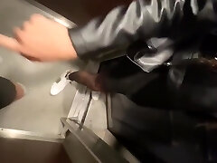 Sloppy Deepthroat Footjob And Rimming After Public Showing And Risky Elevator Blowjob