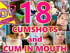 Best of Fledgling Cum In Throat Compilation! Huge Multiple Cumshots and Oral Creampies! Vol. 1