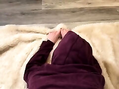 Uber-cute amateur blonde sucks and cumshot