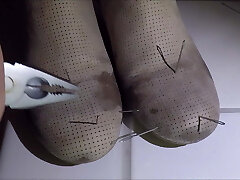 Piss in beige high heel footwear