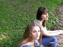 Young girl gets facial cumshot cumshot in public