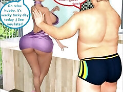 3d Comic: Cuckold Wife Gets Dirty With Her Boss On Wacky Ta