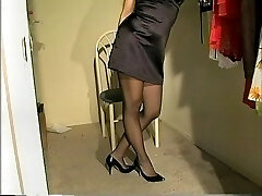 Getting Dressed in Stockings