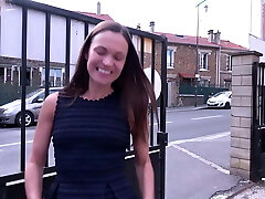 Canadian torrid slut Alyssa Reece humps hard with a french cock