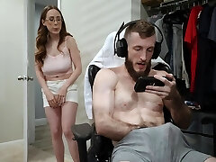 Dude gets caught and ends up drilling taut ass of Jackie Hoff