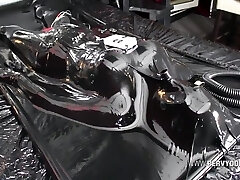 Trapped In The Vacbed - Lezdom