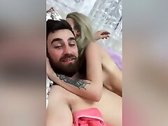 Turkish Duo Cuddling Naked After Sex