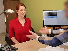 loan4k. se big-breasted donna vuole soldi, lei deve dare 