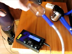 Fapping Machine with Estim electro cum