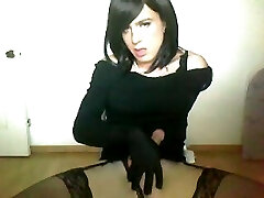 Sissy Crossdresser Mandy Stroking For You!