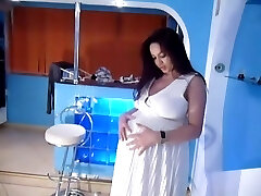 Beautiful preggo dressing gown