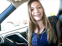 Cute teens Alaina and Aurielee show their sweet inborn tits