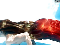 Russian gal Ivi found her natural talent in the pool