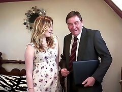 Aged pervs fuck young meat