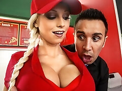 Big Mouth-watering Tits Combo To Go