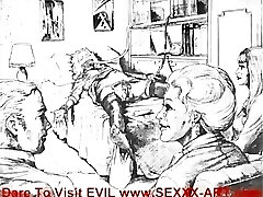 Classic and Vintage Horror Artwork