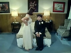 Sweet and delicious busty dark-haired babe with her buddy