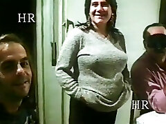 Swinger couple with pregnant and have threesome fuck-fest! Italian