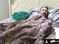 OUT OF THE FAMILY - bowling pin Girl In Stocking Vanessa Sky Gets Her Tight Ass Plumbed By Her Stepdad