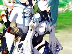 Genshin Impact - Multiple Buttjob