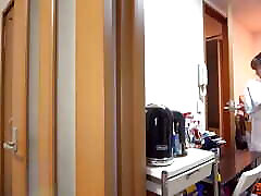 Nanako is a housewife who squirts so much and mom friends scandal girls head shivang videos rejected having sex with her! 1