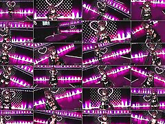 Genshin Impact - Hu Tao - Hot Dance In Sexy Black Suit Gradual Undressing 3D HENTAI
