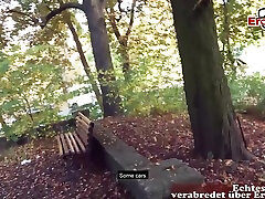 German mature milf public pick up outdoor date in Park