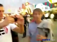 Girl Giving Blowjobs At Oktoberfest