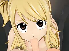 fairy tail lucy sex oralny i seks