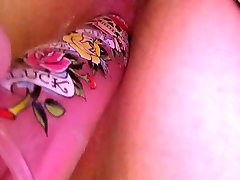 Swedish girl plays with her wet pussy