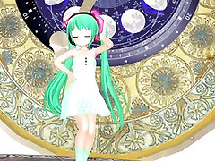 Chibi Miku big wmen blac 7